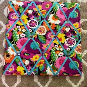 Vera Bradley Ribbon Bulletin Board